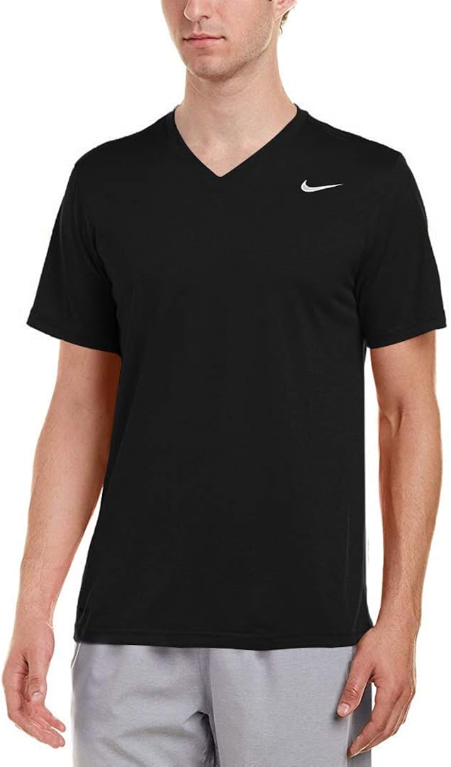 nike dri fit v neck men's shirts