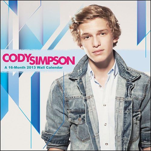 CODY SIMPSON Wall Calendar 2013