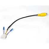 YYTQP 10 Pin Backup Camera Harness Adapter for Android Car Stereo Wiring Harness Connector, Rearview Input Adapter Plug Cable