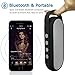 Yuwiss Best Stereo Bluetooth Portable Speakers Wireless Music Box with Mic and FM Radio for iPhone 6 6s 7 Plus, Android Device, Shower, Car, Home, Outdoor (Grey)
