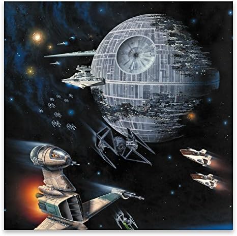 Star Wars Death Star Return of the Jedi Gallery Wrapped Canvas