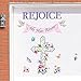 Rejoice Easter Cross Garage Door Magnet, Purple