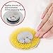 FATHER.SON Drain Hair Catcher, Sink Strainer Protector Stopper for Pop Up Drains Bathtub Washing Basin, Easy to Install and Use
