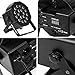Eyourlife 18 X 3W LED DJ Par Lights 54W RGB PAR64 DMX512 for Stage DJ Disco Party Show