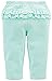 Simple Joys by Carter's Girls Baby 4-Piece Bodysuit, Pant, Bib and Sock Set, Mint Auntie, 3-6 Months
