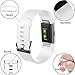Wepro Fitbit Charge 2 bands, Replacement for Fitbit Charge 2 HR Bands, Buckle, White, Small