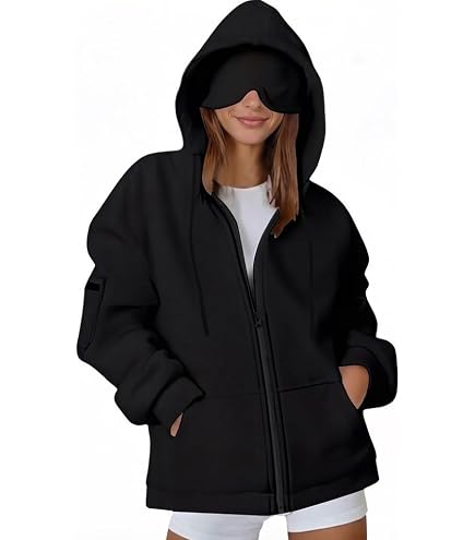 Airplane Hoodie with Eye Mask Airplane Mode Travel Hoodie Full Zip