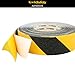KwikSafety Tiger Shark Black/Yellow Stripe Anti Slip Tape | 2” x 60’