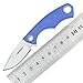 TONIFE HKT2018 Mini EDC Full Tang Fixed Blade Neck Knife w/Kydex (HKT2018BU)
