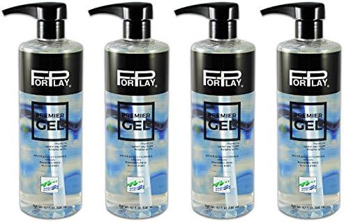 Paraben Free Long Lasting Premium Water-Based Personal Lubricant ForPlay Premier Gel 17 Oz Pack of 4