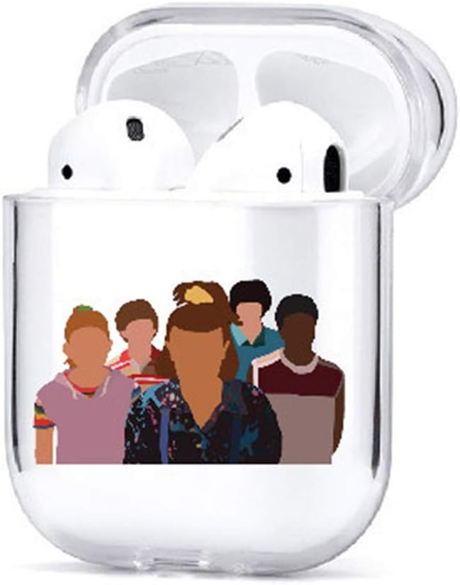 Chef Vinny Slicone Case for Airpods, Stranger Things Headphone Case, Full Protective Shockproof Cover for Airpods 1&2(Style 01)