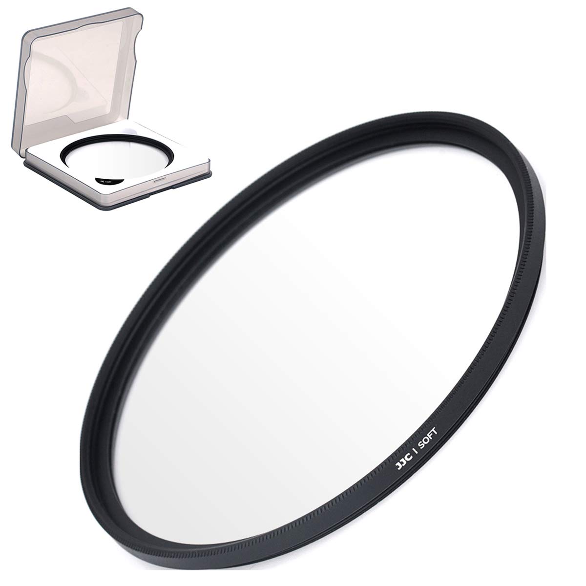JJC 49MM Soft Focus Filter with Protective Filter Case for Canon Nikon Olympus Fujifilm DSLR Camera Lens Filters Photography Accesssory