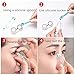 MUDOR Soft Contact Lense Remover and Insertion Tool - Contact Lens Handler Device Includes Tweezers and Soft Scoop, Contact Lens Removers Tool (Blue)