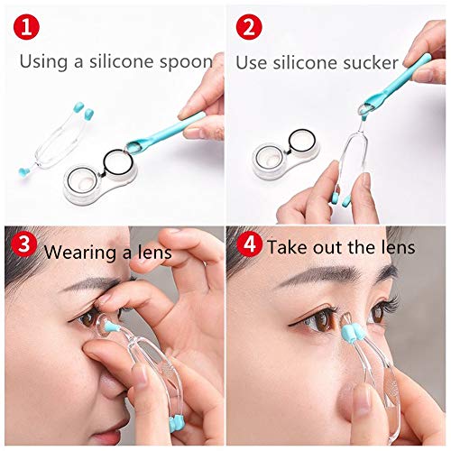 image for AITIME Soft Contact Lenses Remover and Insertion Tool, Contact Tweezer
