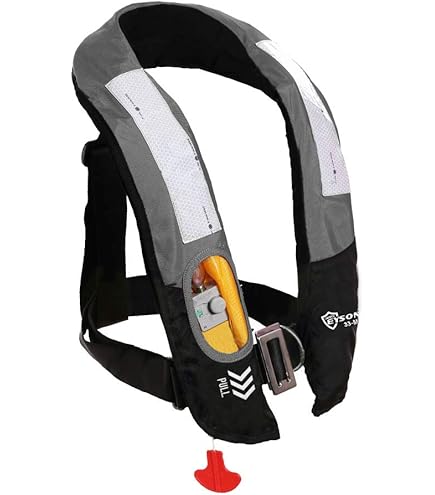 Amazon.com : Eyson Inflatable Life Jacket Life Vest Highly Visible