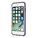 iPhone 8 Plus Case, iPhone 7 Plus Case, Incipio Premium DualPro Shockproof Hard Shell Hybrid Rugged Dual Layer Protective Outer Shell Shock and Impact Absorption Cover (5.5 Inch) - Purple/Charcoal