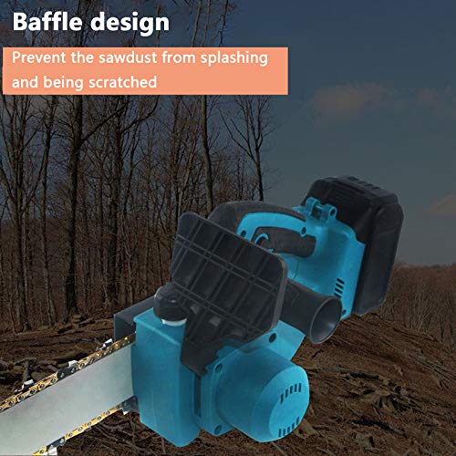 QILIN 21V Akku SäGe, 1280W Akku Elektro Protable KettensäGe, 8-Zoll Leichte Einhand KettensäGe, Zum Trimmen Und… – Bild 5