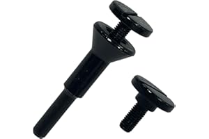 BANMO ABRASIVE Mounting Mandrel for Cut-Off Wheels W/3/8 Arbor Hole, 1/4" Stem, Mounting Mandrel 3/8" & 1/4" Arbor Hole for Type 1, 1/4 Shank Stem Die Grinder/Drill Attachment