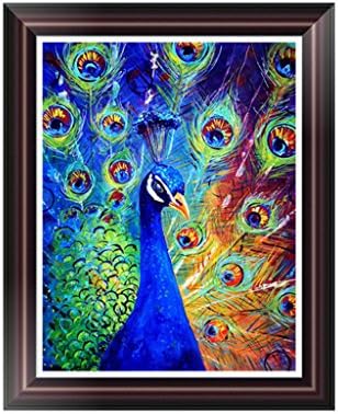 HighflyGao 5D DIY Peacock Diamond Painting Embroidery Cross Stitch Art Craft Wall Decor