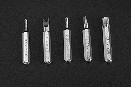Sourcingbay 45 in 1 Magnetic Screwdriver Bits Set, Precision Screwdriver Tools Box Flexible Kit for Cell Phone PC Wii Precise Repair or Maintenance(SCB-8913)