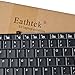 Eathtek Replacement Keyboard for HP Pavilion DV6-2043 DV6-2057 DV6-2144 DV6-2150 DV6-2157 DV6-2158 DV6-2162 DV6-2170 DV6-2171 DV6-2173 DV6-2180 DV6-2181 DV6-2182 DV6-2190 DV6-2192 series Black US Layout