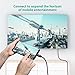 USB C HDMI Cable RAVPower USB Type-C HDMI for Galaxy S8, LG G5, MacBook, Chromebook with 4K Ultra HD Display, USB C Cord with Thunderbolt 3 Dual Displays Support for Media & Gaming