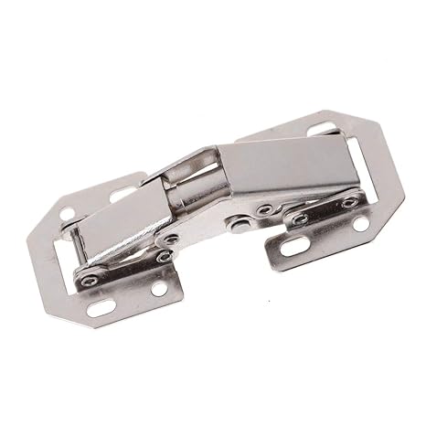 Generic 3 Inch No Drilling Hole Cabinet Hinge Bridge Shaped Spring