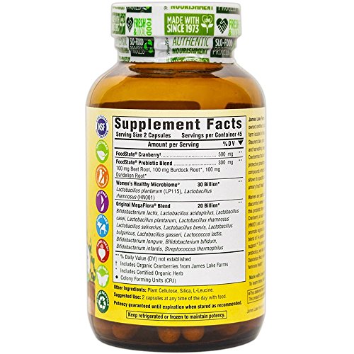 image for MegaFood - MegaFlora for Women, Prebiotic and Probiotic Help for Vagin