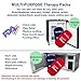 BODY HELP Shoulder Brace Support with Pressure Pad + Hot Cold Reusable Pack for Immediate Pain Relief + Bag + Ebook + Instructions Best Wrap for Rotator Cuff, Dislocated AC, Sprain, Soreness, Bursitis