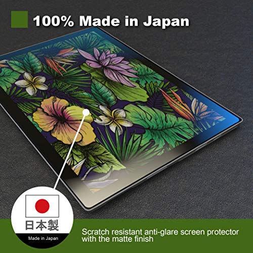 New iPad Pro 12.9 (2018) Screen Protector Paper Texture/Anti Glare/Paper-Like/Matte/Apple Pencil Compatible/Face ID Recognition/Scratch Resistant/Made in Japan A1876 A1983 A1895 A2014 [1 Pack] - Thumbnail 3