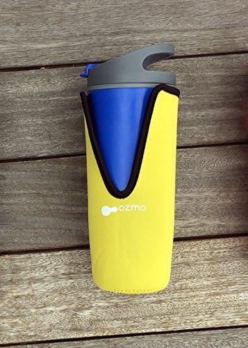 ozmo Smart Bottle Cooler- Neoprene Bottle Sleeve with Hanging Loop