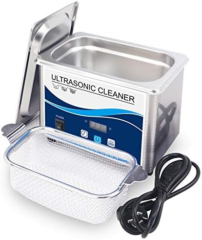 LZH CLEANER 800Ml Professional Digital Ultrasonic Cleaner Sonic Wave Cleaning Ultrasonic Jewelry Cleaner For Watches Glasses With Basket