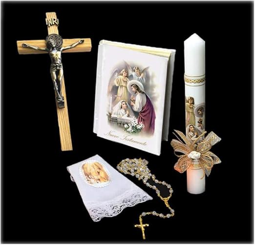 first communion candle set girl