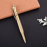 SMOOTHERPRO Solid Brass Bolt Action Pen Ballpoint with Stainless Clip view 6