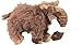 Multipet Plush Mammoth Dinosaur Dog Toy that Squeaks, 19-Inch