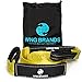 Recovery Tow Strap 10K/30K LBS Breaking Capacity Heavy Duty Vehicle Towing Winch Snatch Strap Car Emergency Rope With Reinforced Looped Ends Highly Strong & Durable Off Road Tree Saver 20 Feet