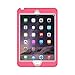MoKo iPad Mini 3 / 2 / 1 Case, Silicone + White Hard Polycarbonate Protector with Foldable Stand Cover Case for Mini 3, Mini 2 and Mini (2012 1st gen), MAGENTA (Will not fit iPad Mini 4)