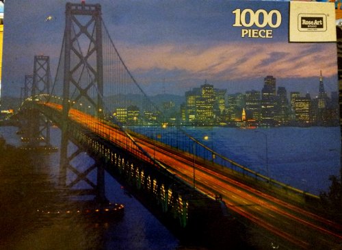 Prestige 1000pc. Puzzle-Bay Bridge by Rose Art