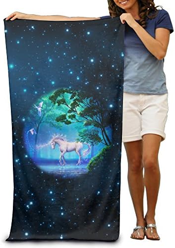 Celestial Unicorn Adults Cotton Beach Towel 31" X 51"