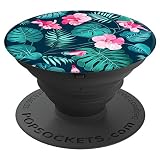 PopSockets: Collapsible Grip & Stand for Phones and Tablets - Hibiscus