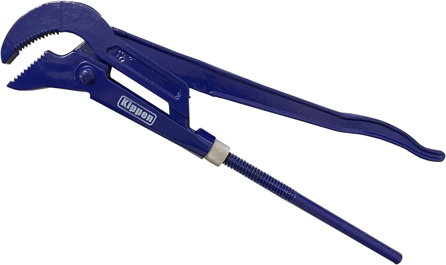 kippen 1030BK - Pipe Wrench Swedish Type 1.5" with 45° Tilted Jaws