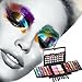 78 Colors Palette Professional Makeup Kit Combined Disk Palette Cosmetics Set