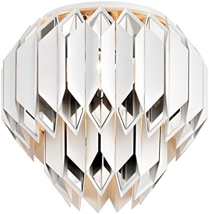 Corbett Lighting 254-34 Haiku Semi-Flush White