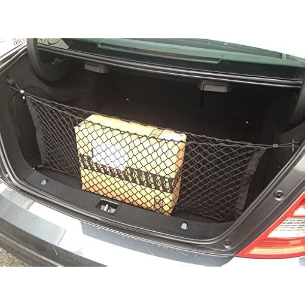 Amazon.com: Envelope Trunk Cargo Net for Mercedes Benz Coupe Sedan C250  C300 C350 C400 C63 : Automotive