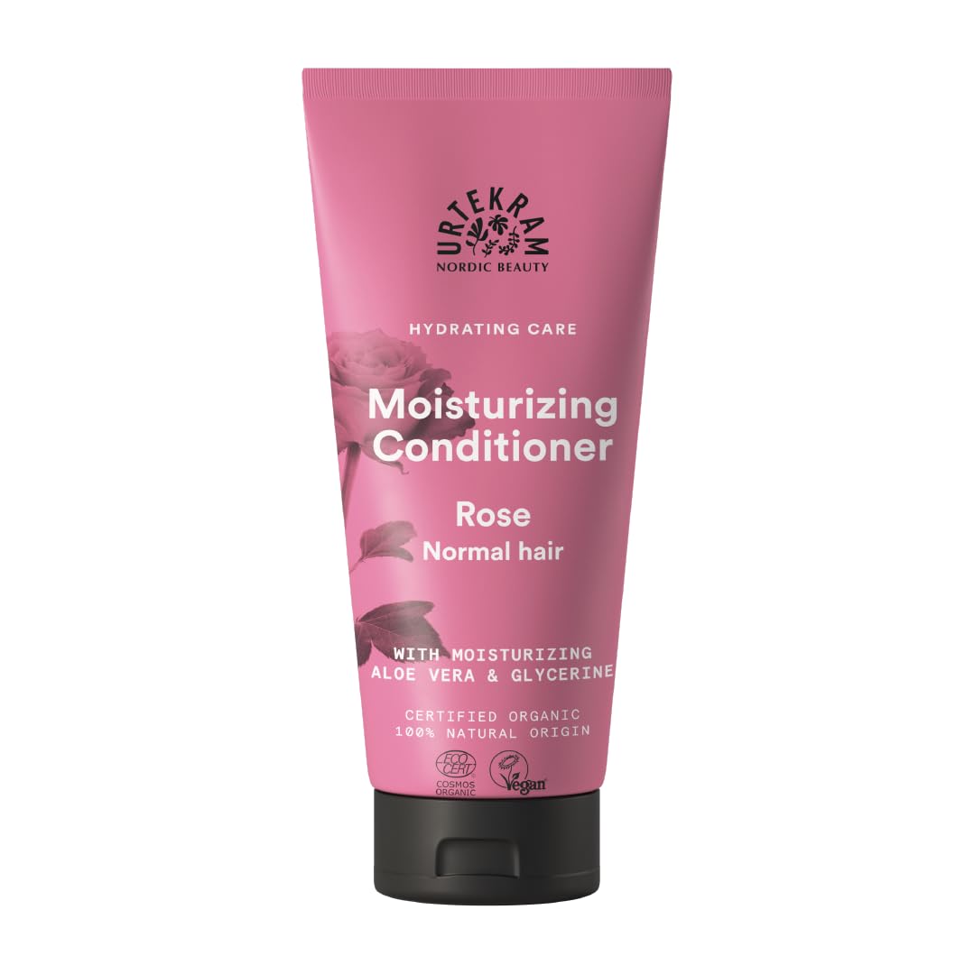 Urtekram Organic Rose Conditioner, Pink, 180 ml