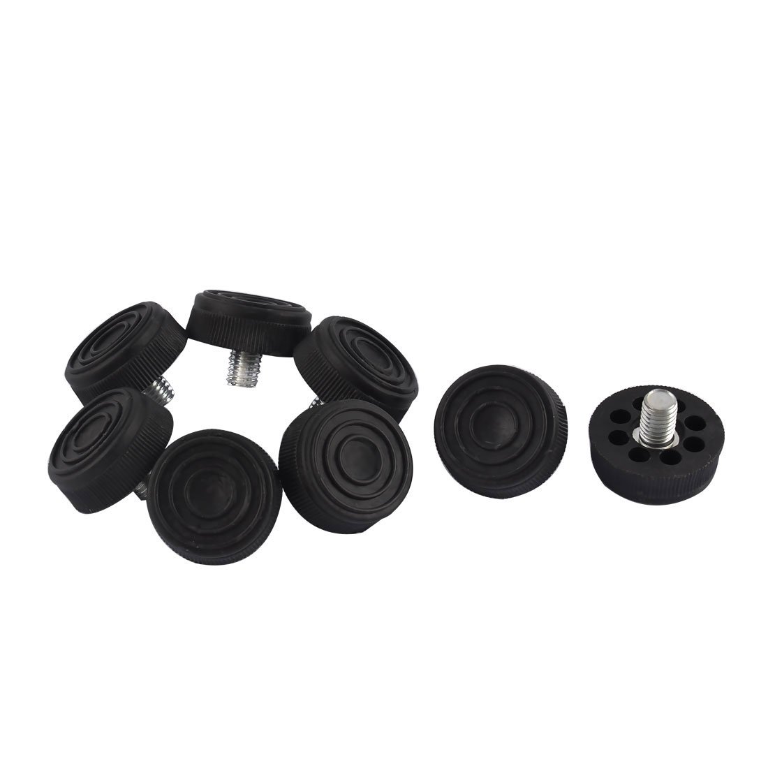 Sourcingmap Furniture Desk Sofa Adjustable Leveling Threaded Glide Feet 30 x M8 x 10 8pcs