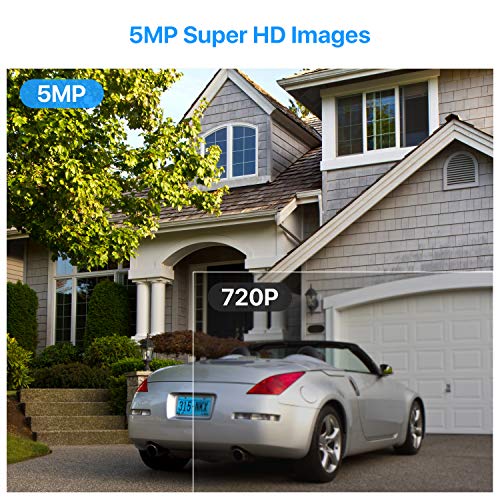 ZOSI 8CH 5MP PoE Home Security Cameras System with 2TB Hard Drive,H.265+ 5MP 8-Channel NVR Security System and 8pcs… - Image 2