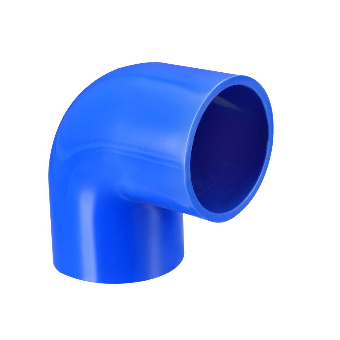 sourcing map 40mm Slip 90 Degree PVC Pipe Fitting Elbow Coupling Adapter Blue 2 Pcs
