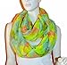 SCARF_TRADINGINC® Floral Light Weight X-large Infinity Scarf