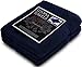 Utopia Towels Cotton Banded Bath Mats, 2 Pack (21 x 34 Inches), Navy Blue